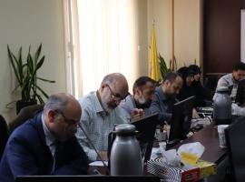 جلسه مشترک مسئول و مدیران سازمان بسیج مهندسین صنعت و معدن کشور با فرمانده و اعضاء شورای مرکزی بسیج سازمان انرژی اتمی