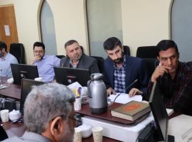 جلسه مشترک مسئول و مدیران سازمان بسیج مهندسین صنعت و معدن کشور با فرمانده و اعضاء شورای مرکزی بسیج سازمان انرژی اتمی