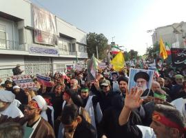 راهپیمایی بیعت و حمایت از ولایت فقیه با حضور پرشور مهندسین بسیجی سازمان بسیج مهندسین صنعت و معدن 