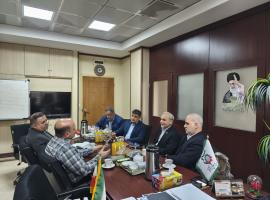 نشست مشترک سازمان بسیج مهندسین صنعت و معدن کشور و شرکت ملی گاز  ایران برای اجرای برنامه‌های مدیریت صرفه جویی در مصرف انرژی