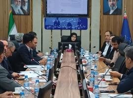 نهمین جلسه کارگروه اصلی ستاد تسهیل و رفع موانع تولید استان زنجان برگزار شد