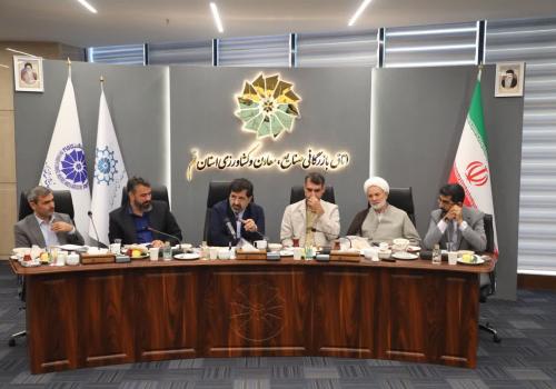 حضور مسئول بسیج مهندسین صنعت و معدن قم در هفتاد و دومین جلسه شورای گفت‌وگوی دولت و بخش خصوصی