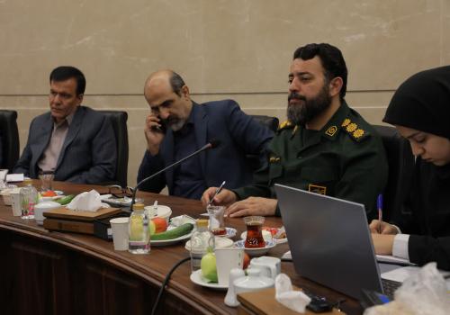 حضور مسئول بسیج مهندسین صنعت و معدن قم در هفتاد و دومین جلسه شورای گفت‌وگوی دولت و بخش خصوصی