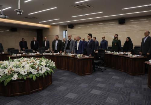 حضور مسئول بسیج مهندسین صنعت و معدن قم در هفتاد و دومین جلسه شورای گفت‌وگوی دولت و بخش خصوصی