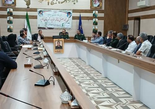 دومین جلسه قرارگاه صنعتی خاتم الانبیا (ص) شهرستان ملایر برگزار شد