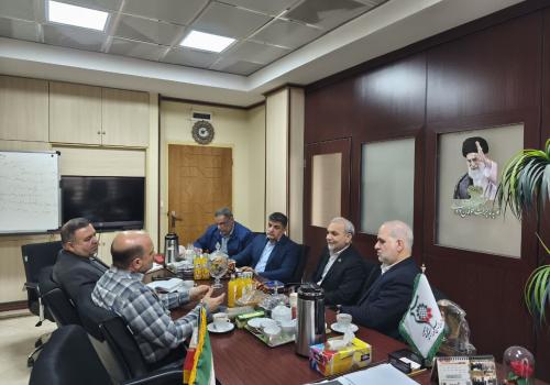 نشست مشترک سازمان بسیج مهندسین صنعت و معدن کشور و شرکت ملی گاز  ایران برای اجرای برنامه‌های مدیریت صرفه جویی در مصرف انرژی